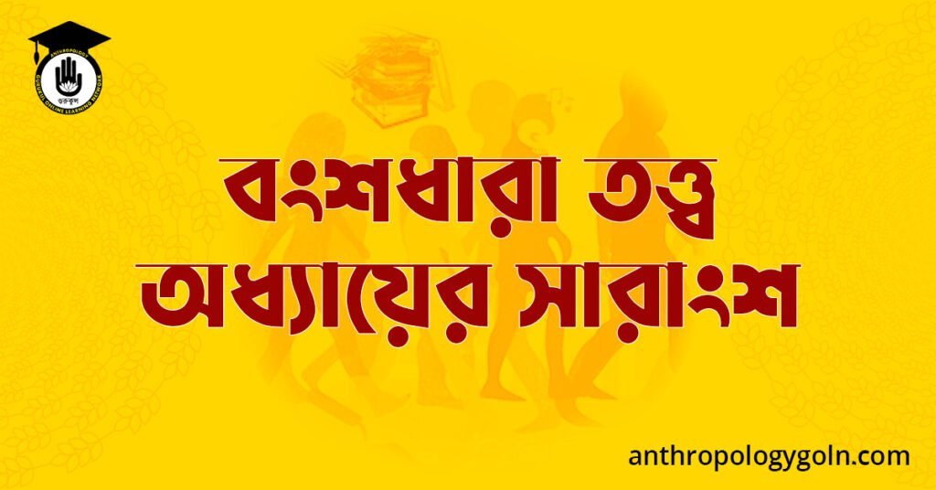 বংশধারা তত্ত্ব অধ্যায়ের সারাংশ